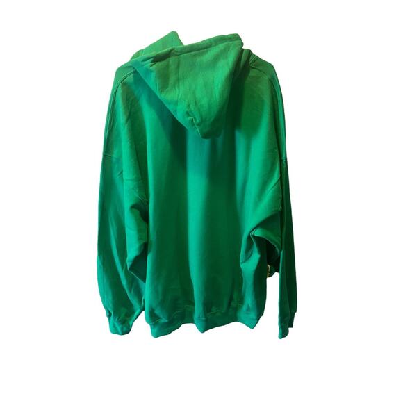 Disc Golf 3XL SASQUATCH Vinyl Logo Pullover Hoodie Sweatshirt Green - Picture 7 of 8